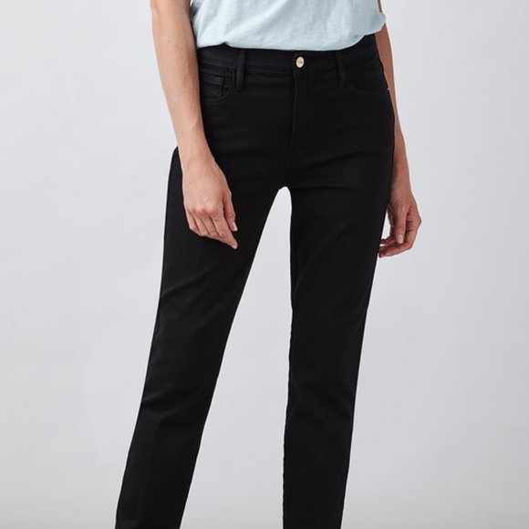 FRAME Le Sylvie Slender Straight Leg Jeans - Picture 3 of 15